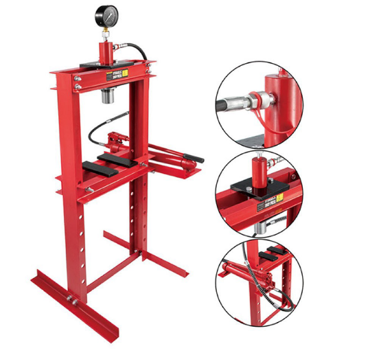 Manual Hydraulic Press 12 Ton - مكبس يدوي هيدروليكي للورشة بسعة 12