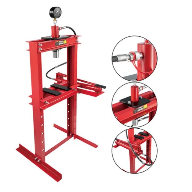 Manual Hydraulic Press 12 Ton - المرآب باستخدام آلة هيدروليكية دليل المتجر