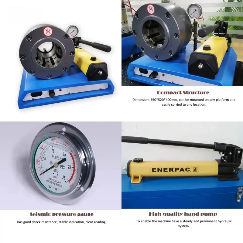 Hydraulic Hose Crimper 2 Inch - مكبس خراطيم هيدروليكي محمول مقاس 2
