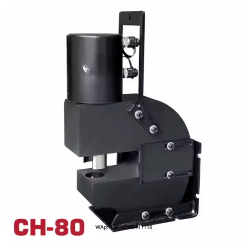 Hydraulic Busbar Punch Machine - آلة ثقب الصفائح المعدنية الهيدروليكية CH-80