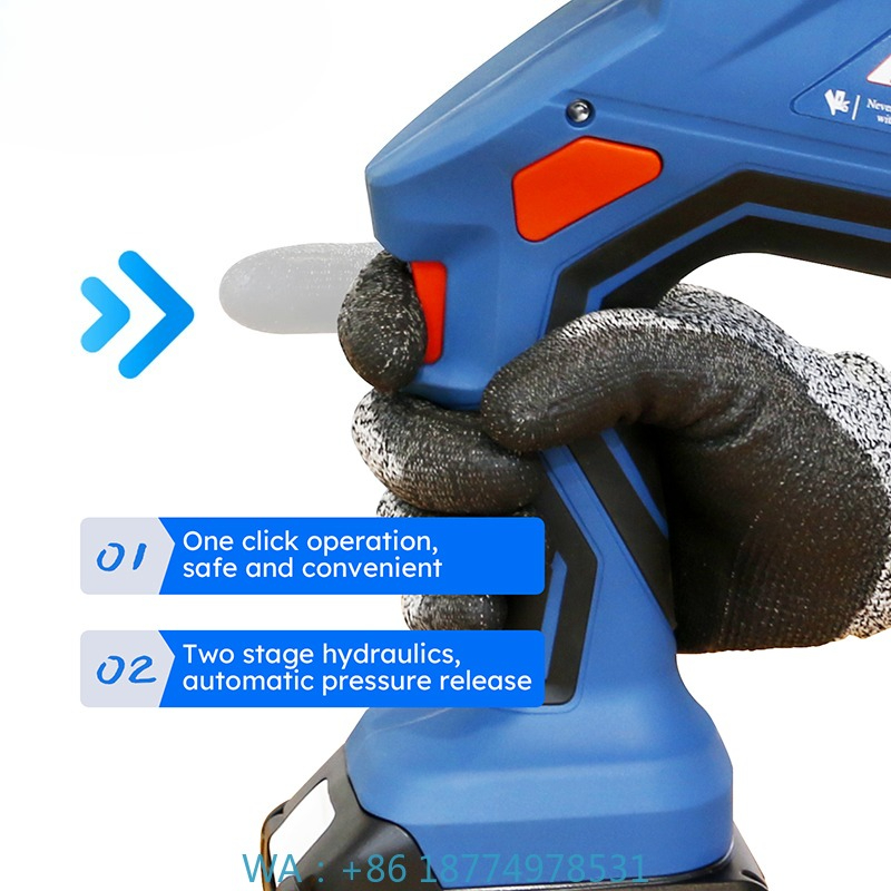 Hydraulic Crimping Tool 400Mm2 - أداة تجعيد كهربائية لاسلكية نحاسية ECT-12042