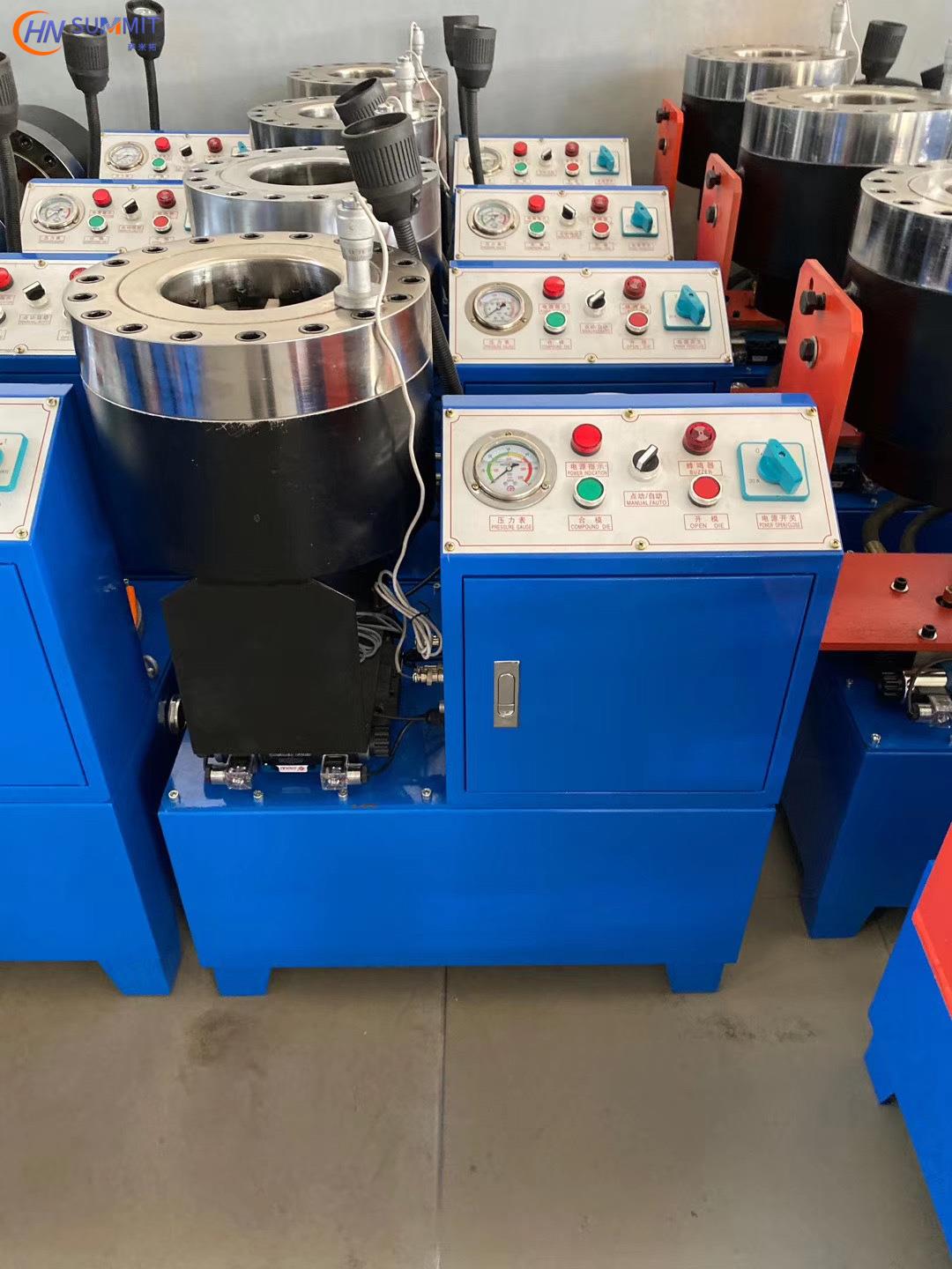 DX68 DX69 مصنع التلقائي 1/4-2  - مراجعة Hydraulic Hose Crimper Machine وسعره