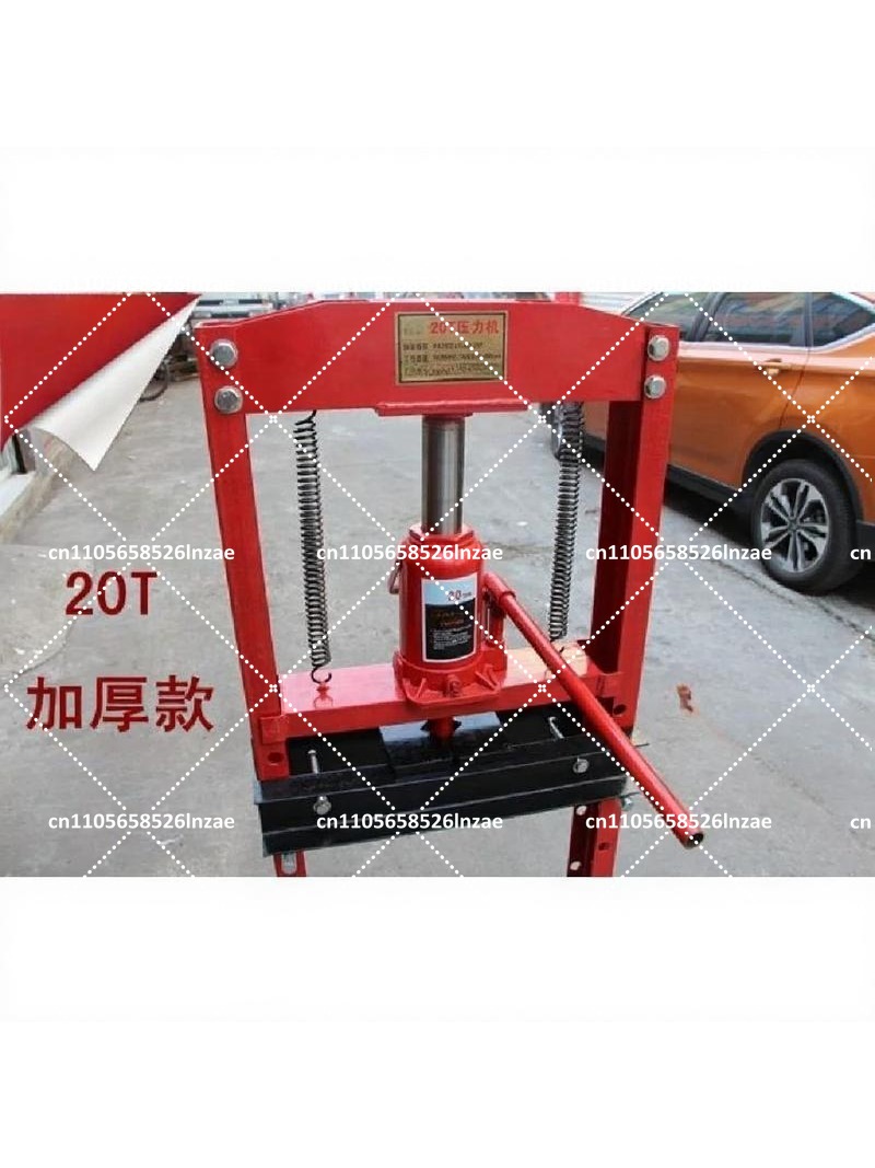 مكبس هيدروليكي يدوي بقوة 20 طن - مراجعة Hydraulic Press 20 Ton Shop Press وسعره