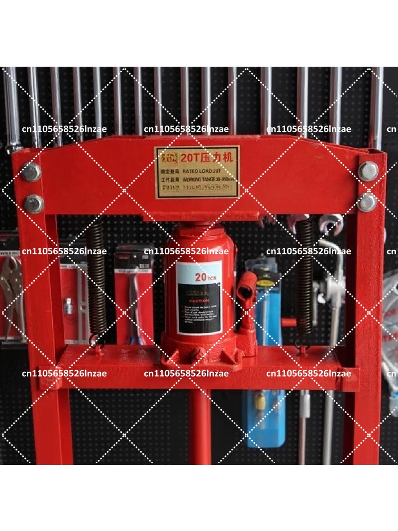 مكبس هيدروليكي يدوي بقوة 20 طن - مراجعة Hydraulic Press 20 Ton Shop Press وسعره