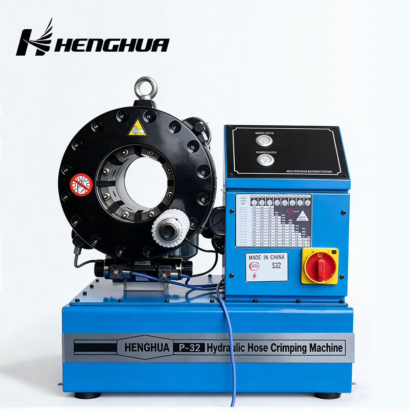 أداة كبس خراطيم P32 بسعر تنافس - مراجعة Hydraulic Hose Crimper Machine وسعره