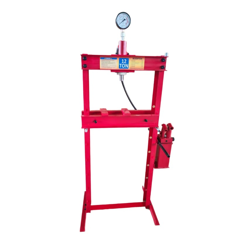 المرآب باستخدام آلة هيدروليكية - مراجعة Manual Hydraulic Press 12 Ton وسعره