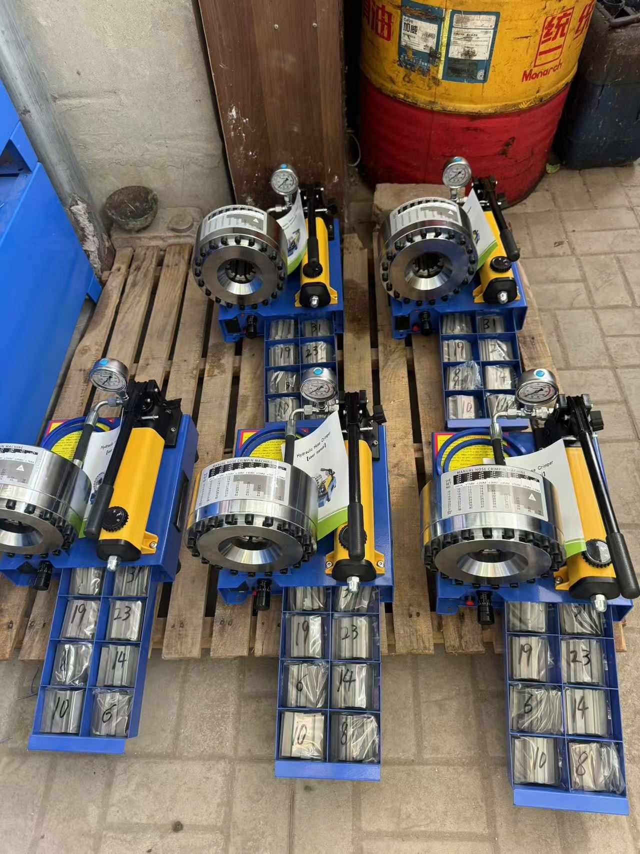 آلة كبس الأنابيب الهيدروليكية  - مراجعة Hydraulic Hose Crimper 2 Inch وسعره
