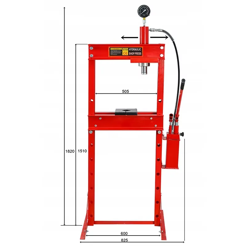 مكبس هيدروليكي مزدوج المكبس بق - مراجعة Hydraulic Press 20 Ton Shop Press وسعره