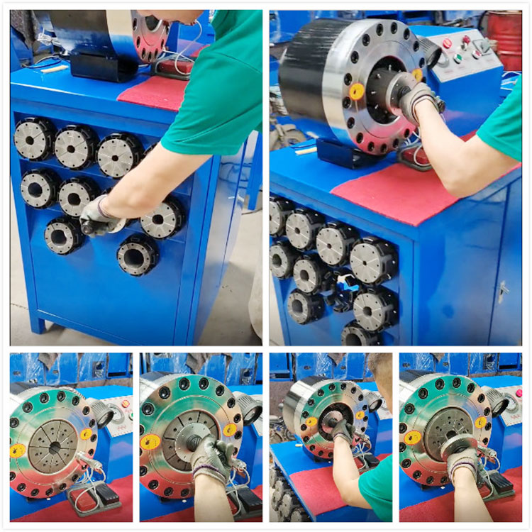 ماكينة كبس خراطيم هيدروليكية أ - مراجعة Hydraulic Hose Crimper 2 Inch وسعره