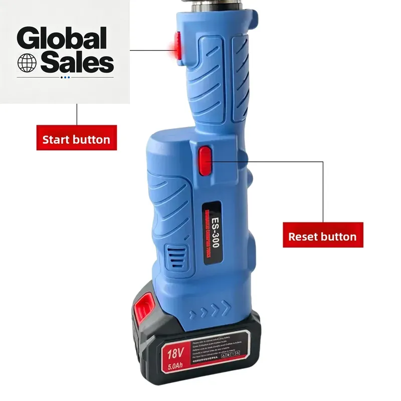 أداة تجعيد هيدروليكية تعمل بال - مراجعة Hydraulic Crimping Tool 16-300Mm2 وسعره