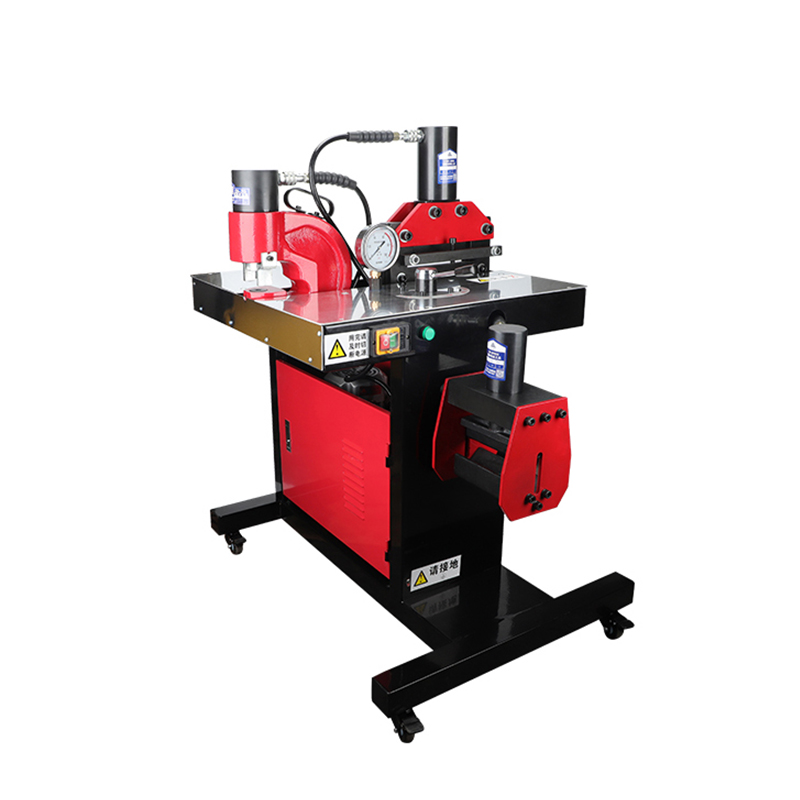 آلة معالجة 3 في 1 طراز DHY-200 - مراجعة Hydraulic Busbar Punch Machine وسعره