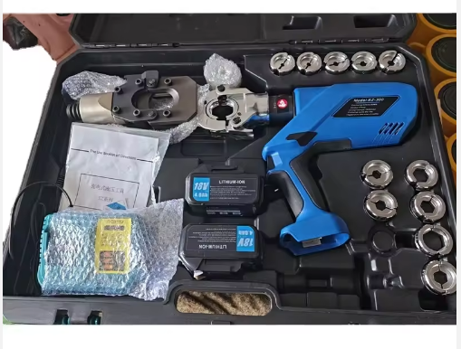 أداة كبس هيدروليكية كهربائية ت - مراجعة Electric Hydraulic Crimping Tool 300Mm2 وسعره