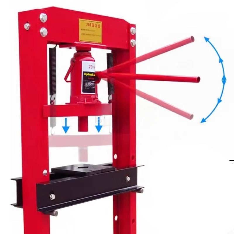 مكبس هيدروليكي 20 طن لصيانة مح - مراجعة Hydraulic Press 20 Ton Shop Press وسعره