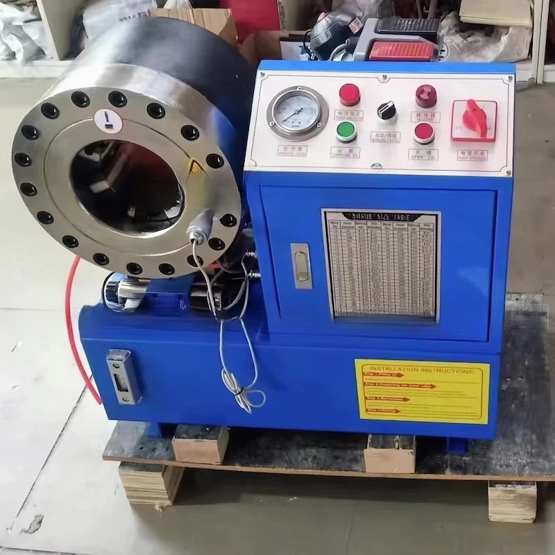 معروض للبيع! آلة كبس خراطيم هي - مراجعة Hydraulic Hose Crimper 2 Inch وسعره