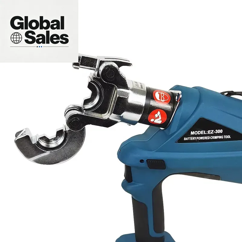 أداة ضغط هيدروليكية تعمل بالبط - مراجعة Electric Hydraulic Crimping Tool 300Mm2 وسعره