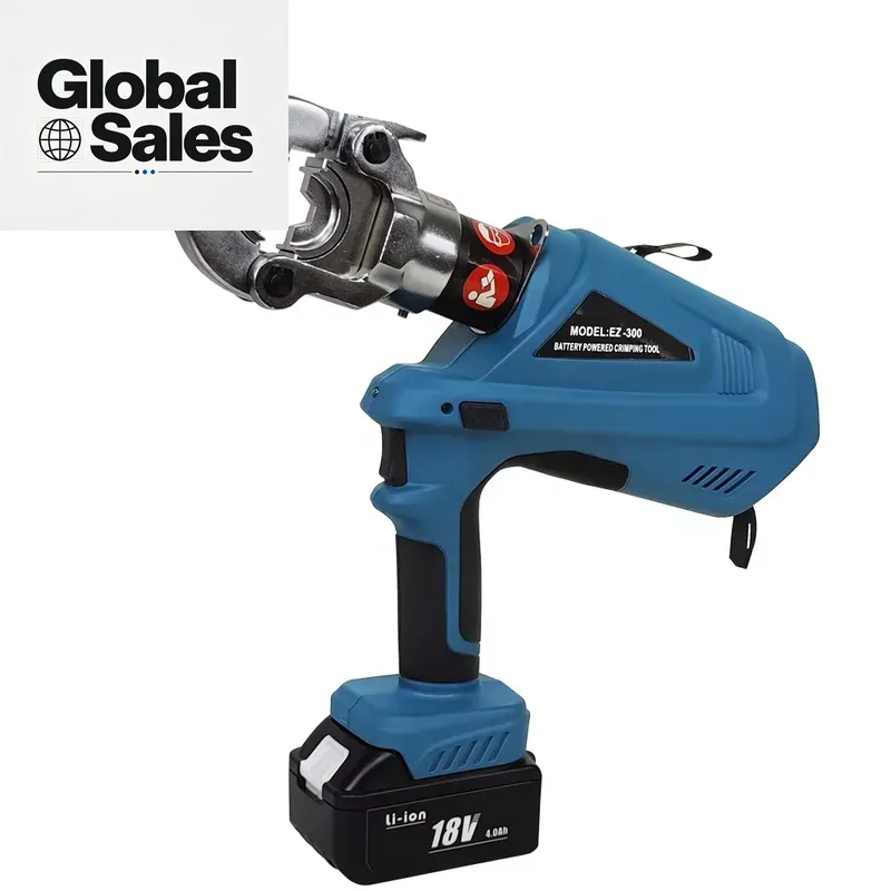 أداة ضغط هيدروليكية تعمل بالبط - مراجعة Electric Hydraulic Crimping Tool 300Mm2 وسعره
