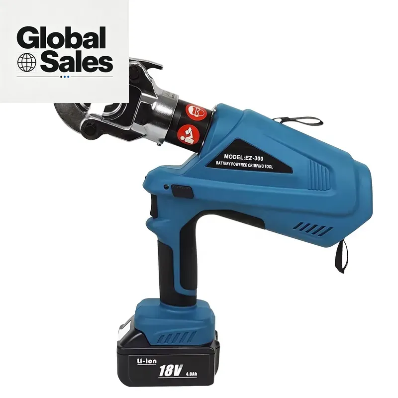 أداة ضغط هيدروليكية تعمل بالبط - مراجعة Electric Hydraulic Crimping Tool 300Mm2 وسعره