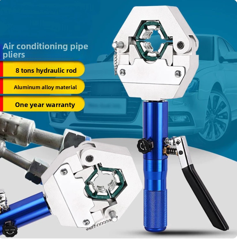 أداة يدوية هيدروليكية لكبس خرا - مراجعة Hydraulic Hose Crimper Machine وسعره