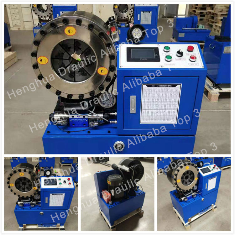آلة كبس خراطيم هيدروليكية يدوي - مراجعة Hydraulic Hose Crimper Machine وسعره