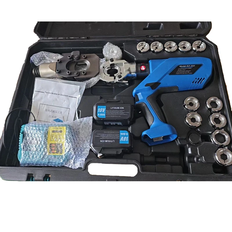 أداة كبس هيدروليكية تعمل بالبط - مراجعة Hydraulic Crimping Tool 16-300Mm2 وسعره