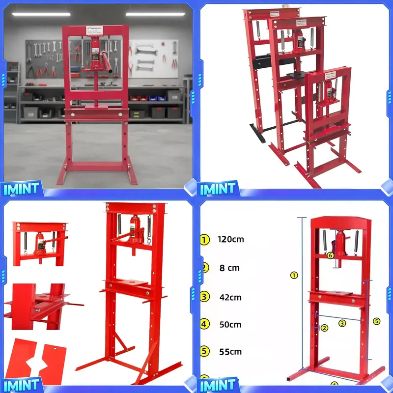 مكبس هيدروليكي يدوي للورشة على - مراجعة Hydraulic Press 20 Ton Shop Press وسعره