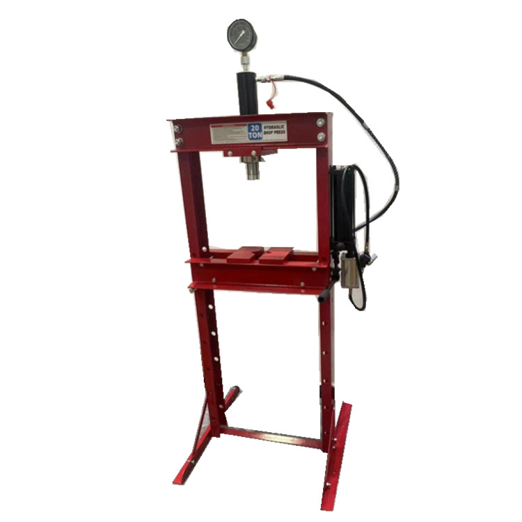 مكبس ورشة هيدروليكي هوائي للثق - مراجعة Hydraulic Press 20 Ton Shop Press وسعره
