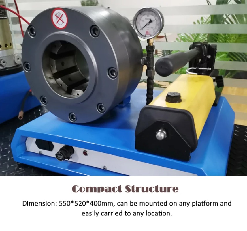 مكبس خراطيم هيدروليكي محمول مق - مراجعة Hydraulic Hose Crimper 2 Inch وسعره