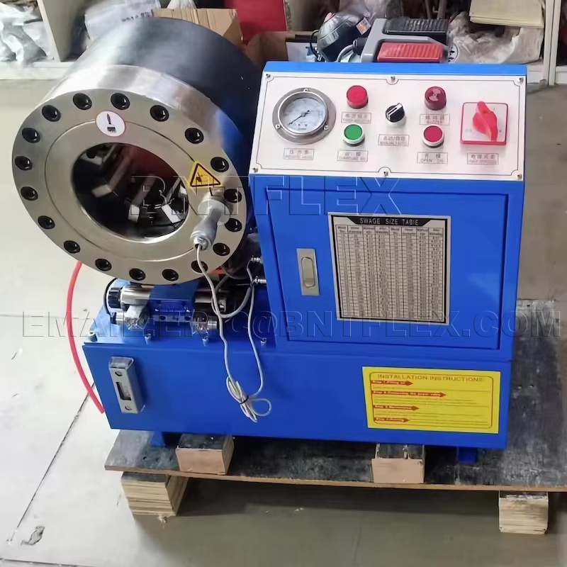 عرض خاص! آلة كبس هيدروليكية لل - مراجعة Hydraulic Hose Crimper 2 Inch وسعره