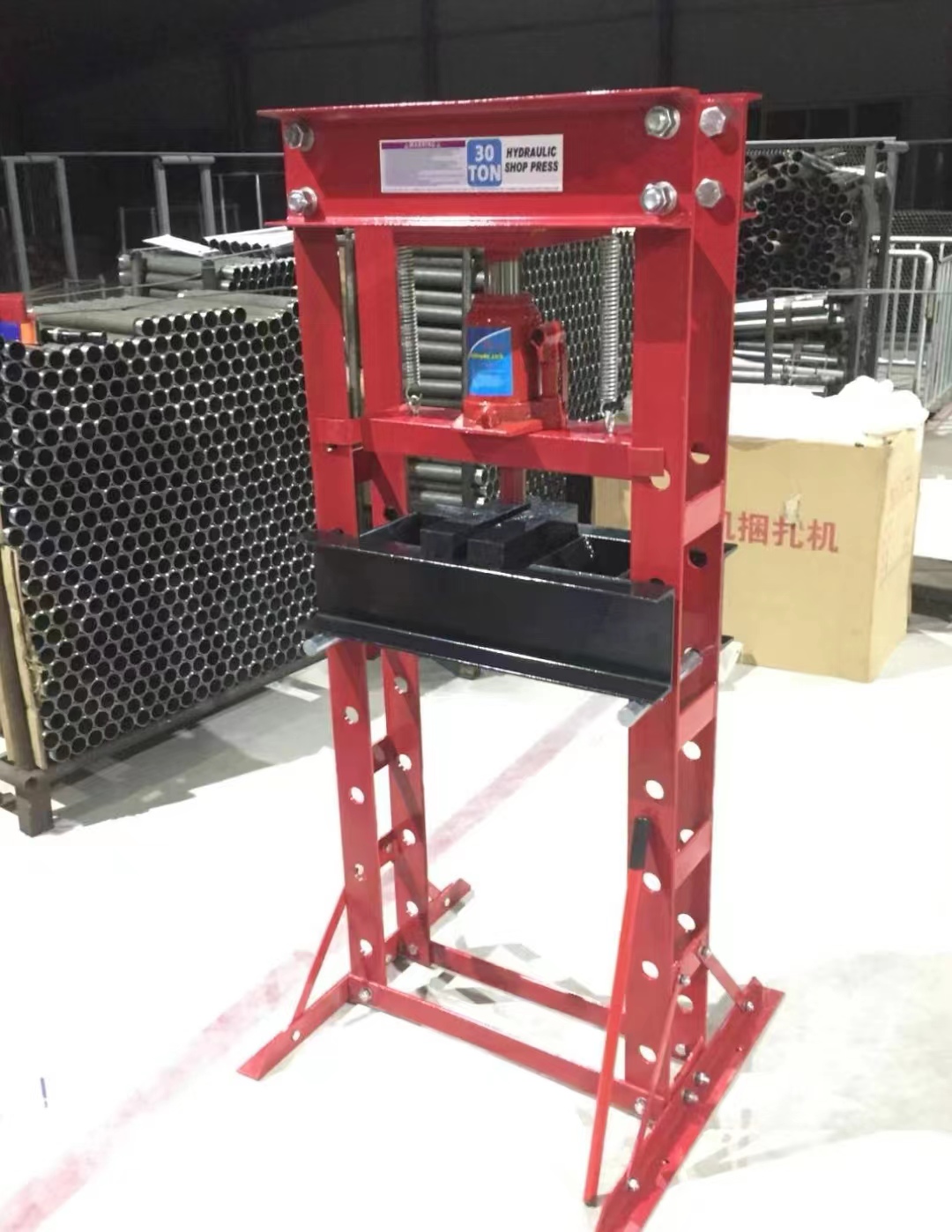 مكبس هيدروليكي يدوي لفك وتركيب - مراجعة Manual Hydraulic Press 12 Ton وسعره