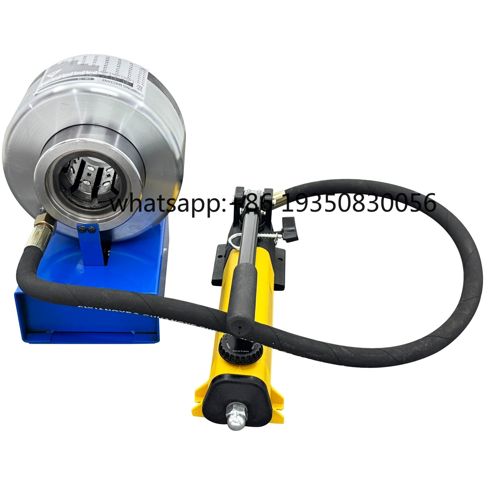 آلة كبس خراطيم الزيت المحمولة  - مراجعة Hydraulic Hose Crimper Machine وسعره
