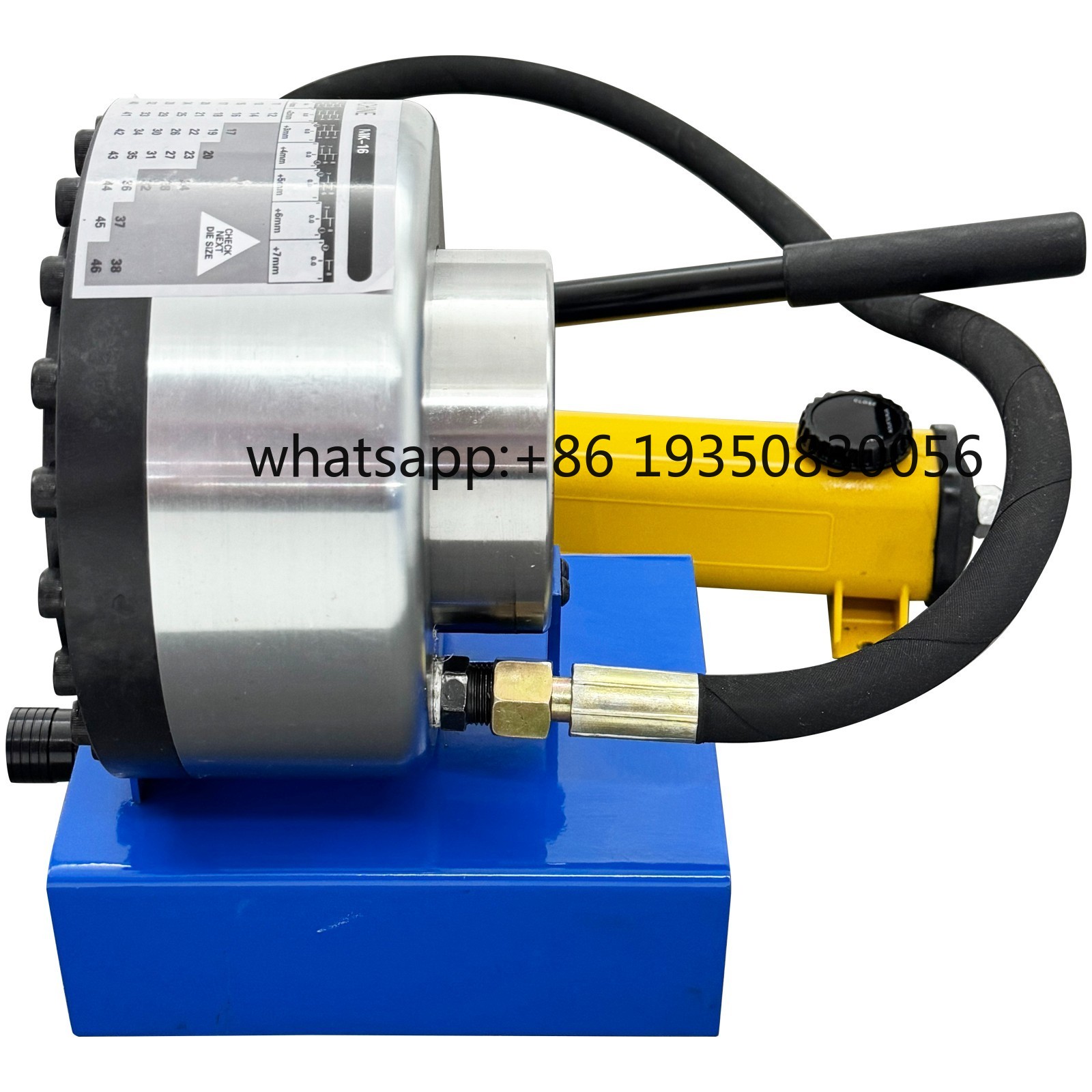 آلة كبس خراطيم الزيت المحمولة  - مراجعة Hydraulic Hose Crimper Machine وسعره