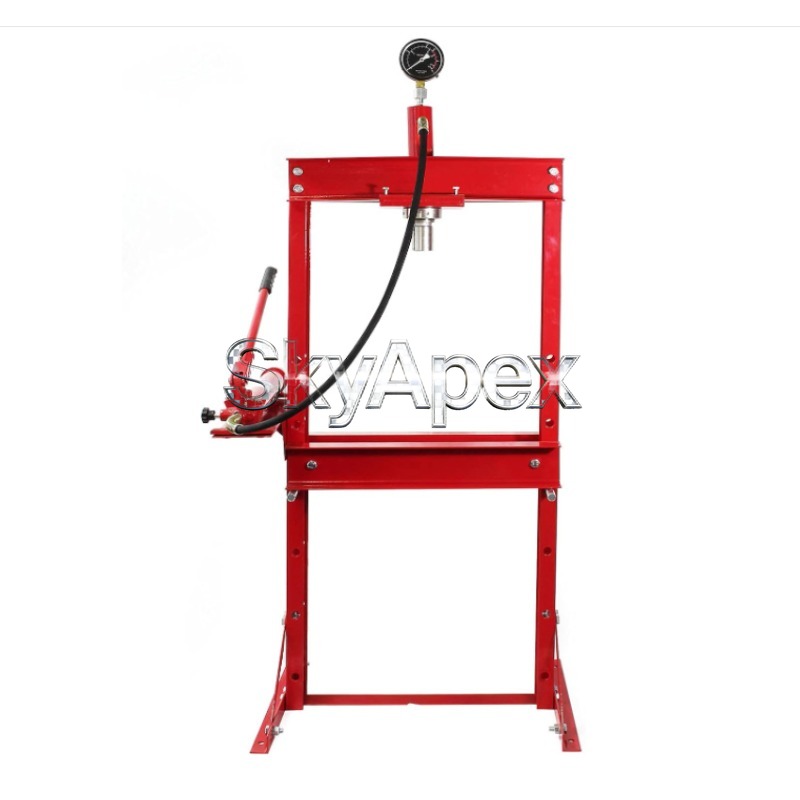 مكبس هيدروليكي صغير منفصل بقوة - مراجعة Hydraulic Press 20 Ton Shop Press وسعره