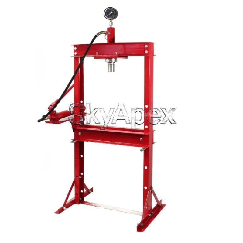 مكبس هيدروليكي صغير منفصل بقوة - مراجعة Hydraulic Press 20 Ton Shop Press وسعره