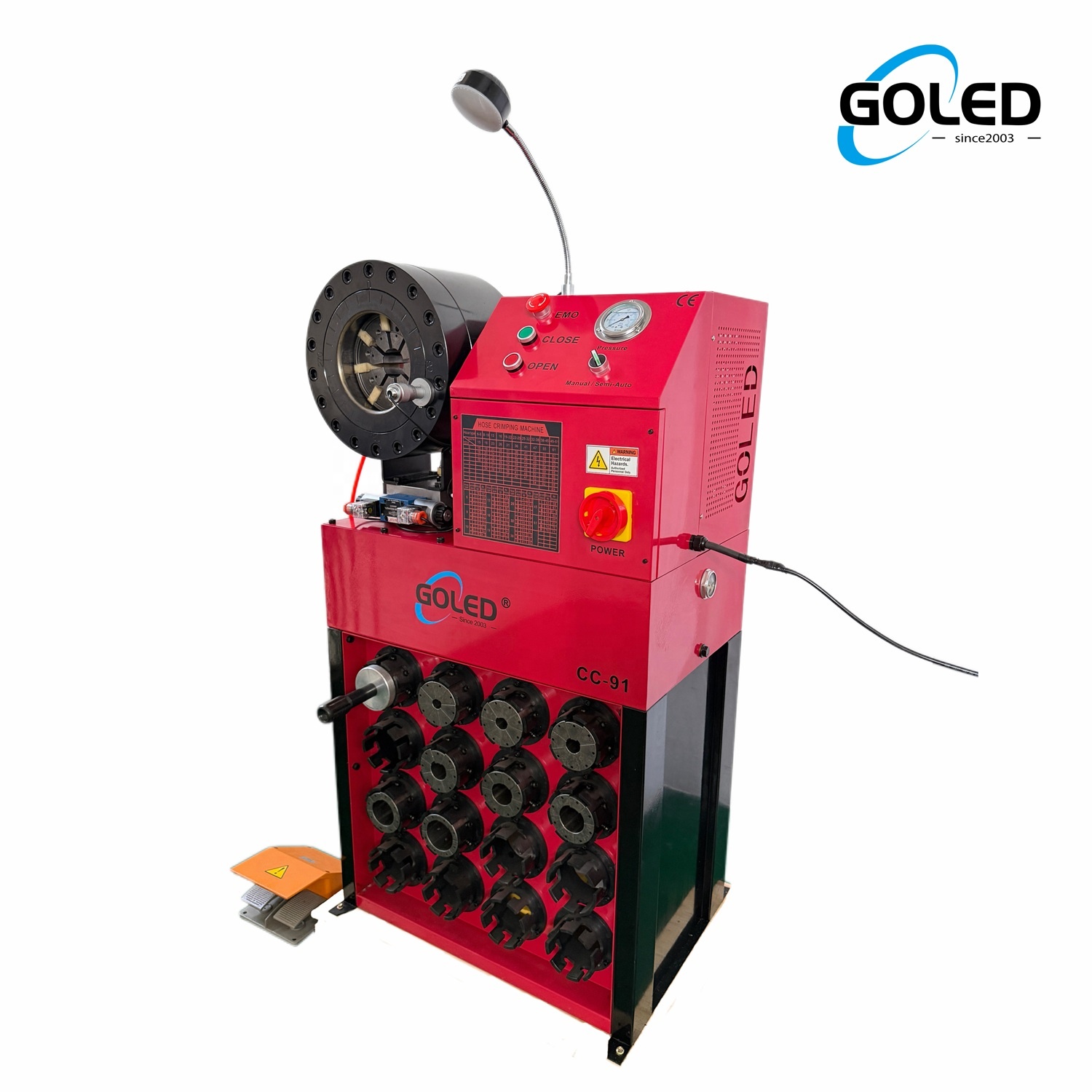 جهاز كبس خراطيم هيدروليكية أوت - مراجعة Hydraulic Hose Crimper 2 Inch وسعره