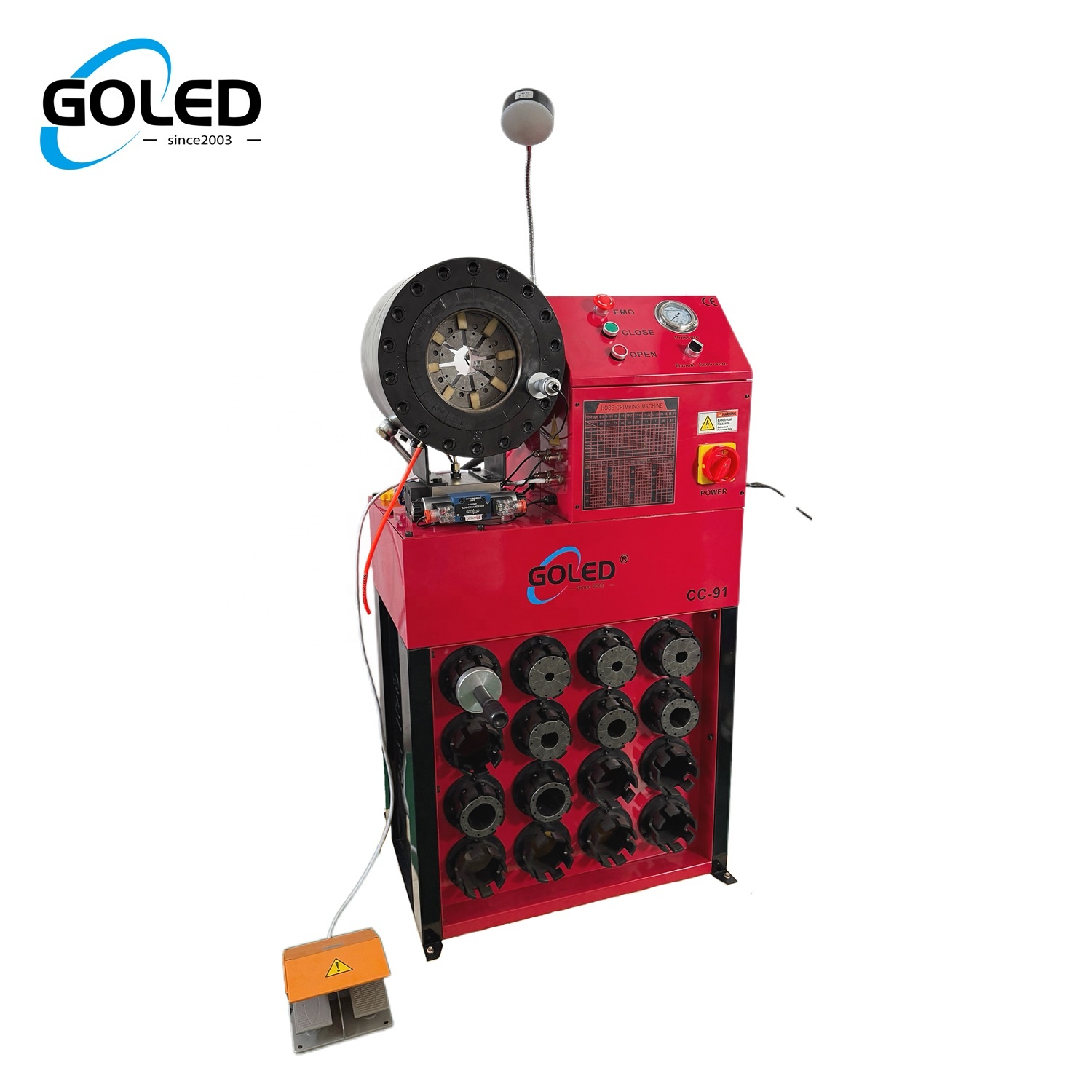 جهاز كبس خراطيم هيدروليكية أوت - مراجعة Hydraulic Hose Crimper 2 Inch وسعره