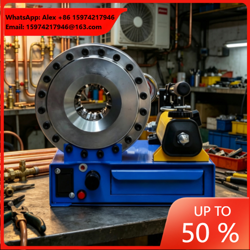 أداة ضغط خراطيم خفيفة الوزن لل - مراجعة Hydraulic Hose Crimper Machine وسعره