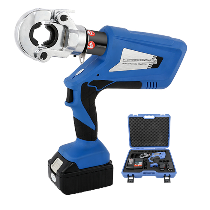 أداة كبس الكابلات الهيدروليكية - مراجعة Electric Hydraulic Crimping Tool 300Mm2 وسعره