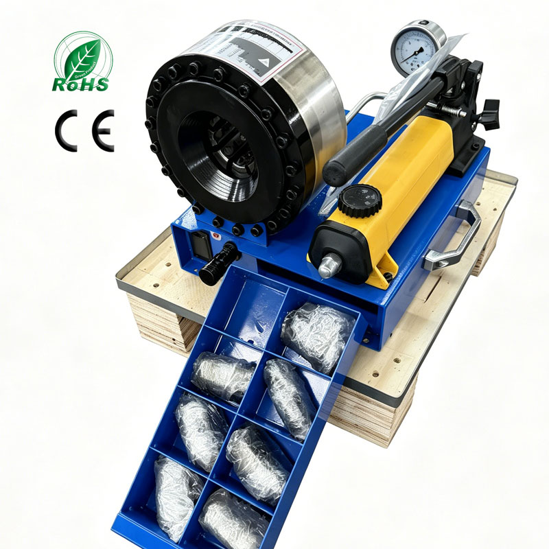 آلة كبس يدوية محمولة، أداة كبس - مراجعة Hydraulic Hose Crimper Machine وسعره
