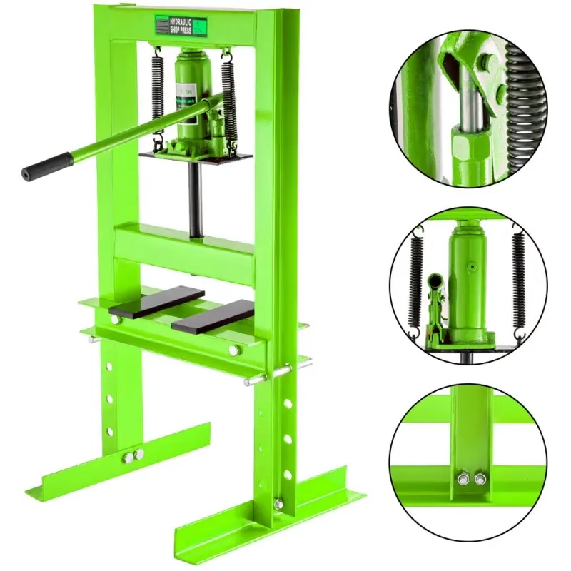 مكبس هيدروليكي يدوي للسيارات م - مراجعة Hydraulic Press 20 Ton Shop Press وسعره