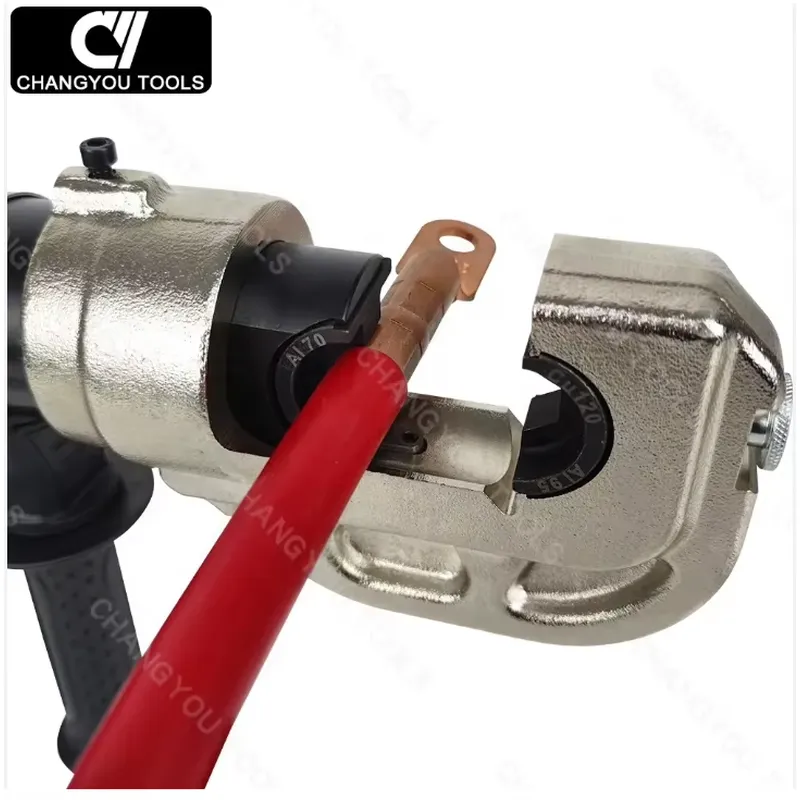 أداة كبس الكابلات الكهربائية ا - مراجعة Hydraulic Crimping Tool 400Mm2 وسعره