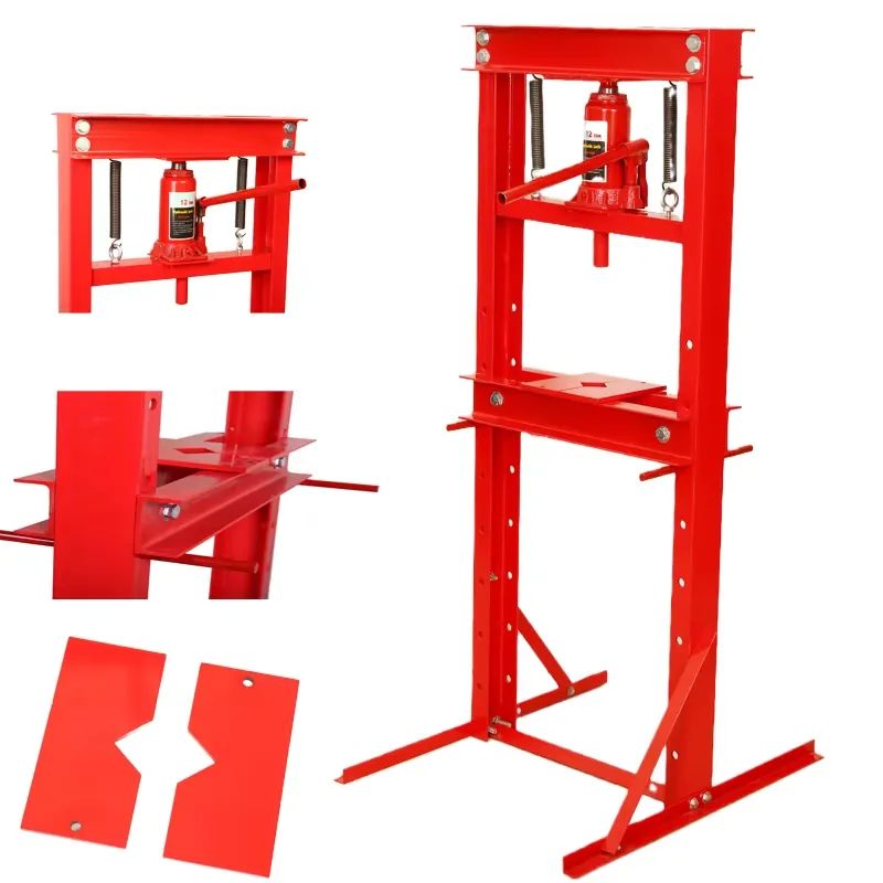 مكبس هيدروليكي عالي الأداء للو - مراجعة Hydraulic Press 20 Ton Shop Press وسعره