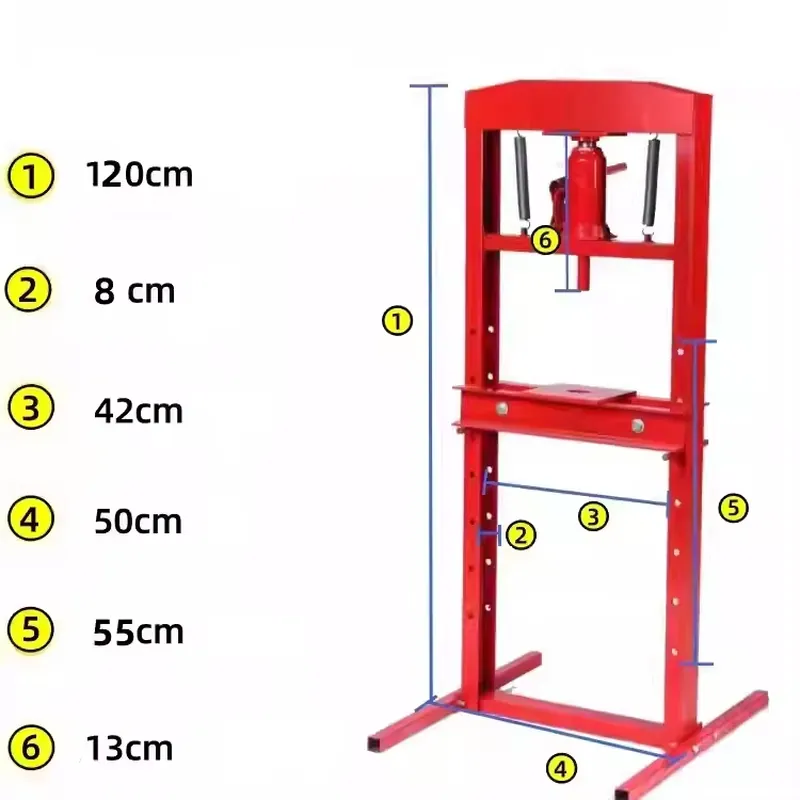 مكبس هيدروليكي عالي الأداء للو - مراجعة Hydraulic Press 20 Ton Shop Press وسعره