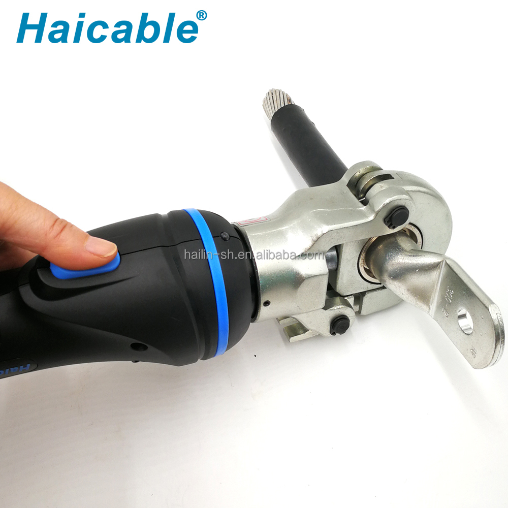 أدوات تجعيد كابلات البطارية 16 - مراجعة Hydraulic Crimping Tool 16-300Mm2 وسعره