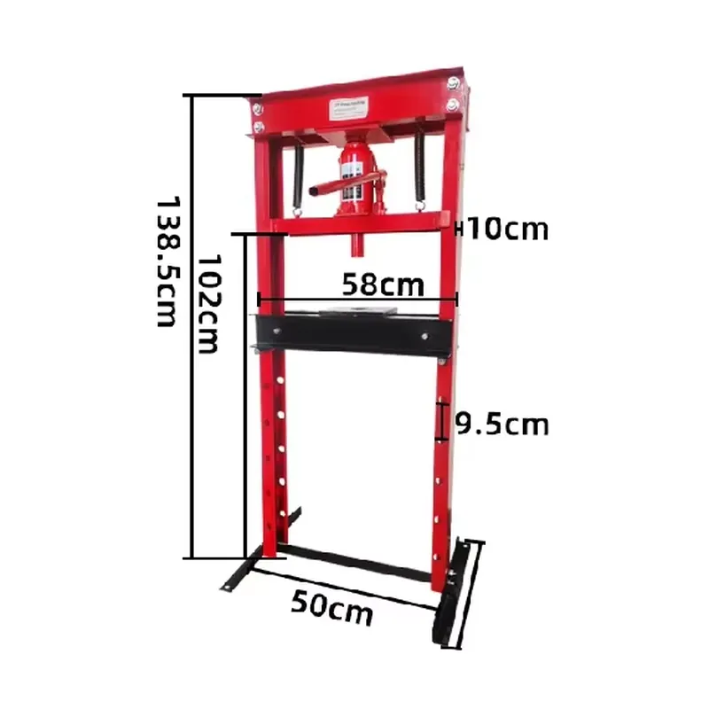 مكبس ورشة عمل هيدروليكي يدوي ع - مراجعة Hydraulic Press 20 Ton Shop Press وسعره