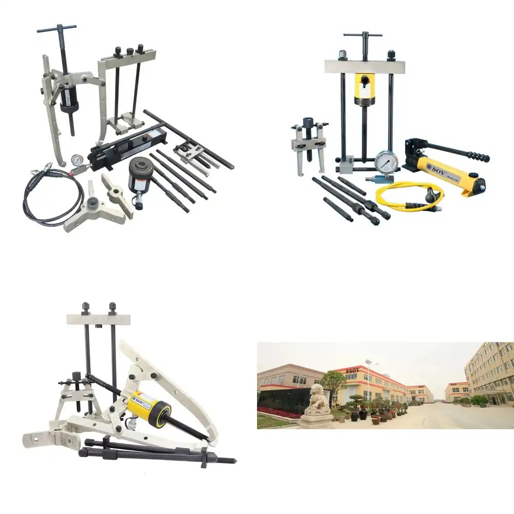 BHP-3751G مجموعة أدوات سحب وفص - مراجعة Hydraulic Bearing Puller Set وسعره