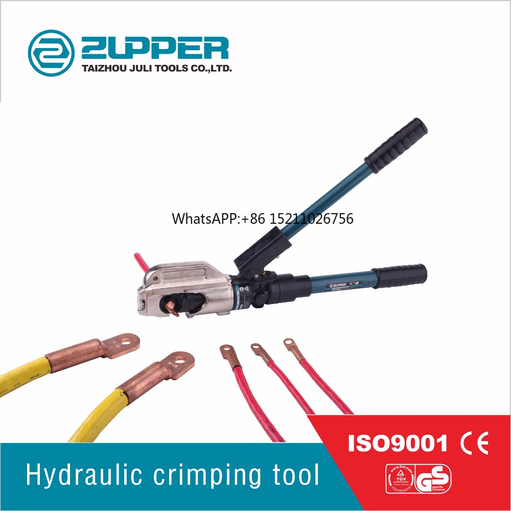أداة ضغط أطراف الأسلاك ZUPPER  - مراجعة Hydraulic Crimping Tool 400Mm2 وسعره
