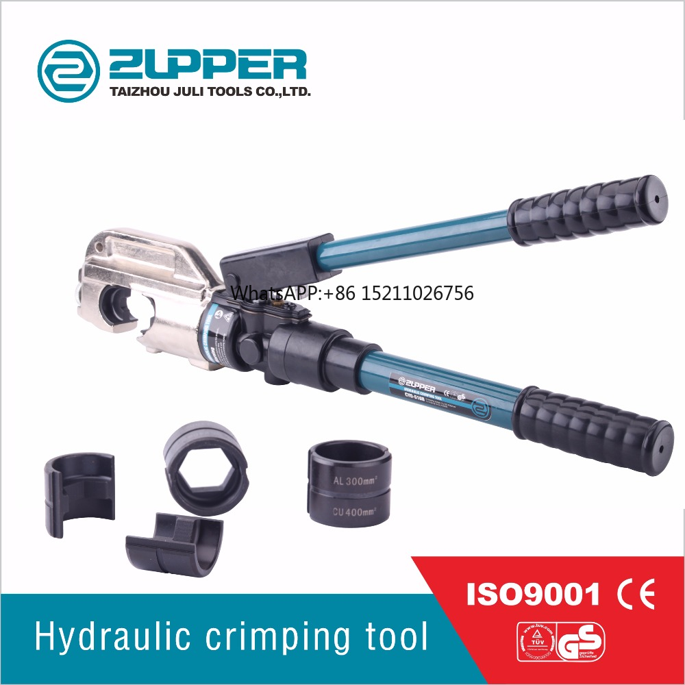 أداة ضغط أطراف الأسلاك ZUPPER  - مراجعة Hydraulic Crimping Tool 400Mm2 وسعره