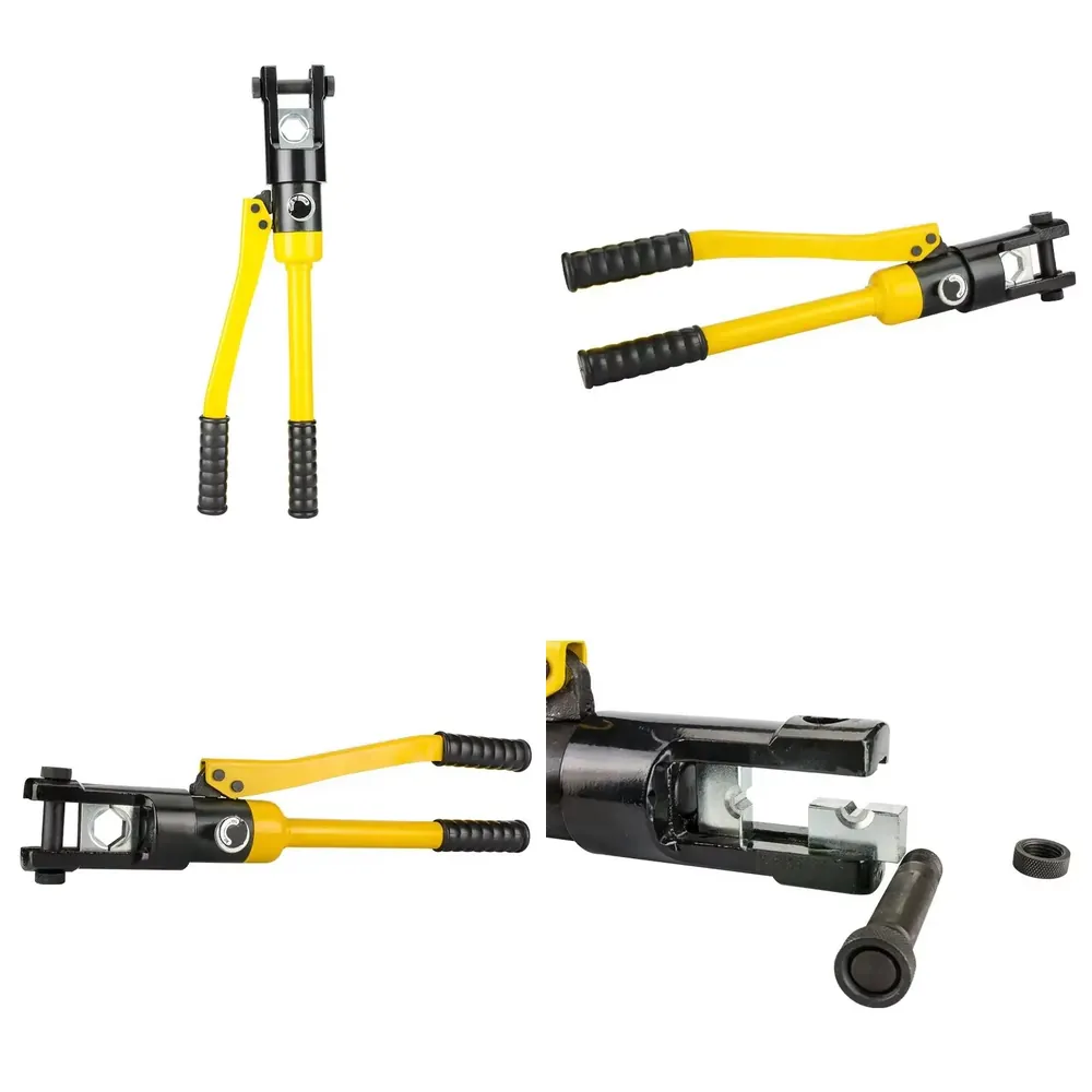 أداة ضغط كابلات يدوية هيدروليك - مراجعة Hydraulic Crimping Tool 16-300Mm2 وسعره