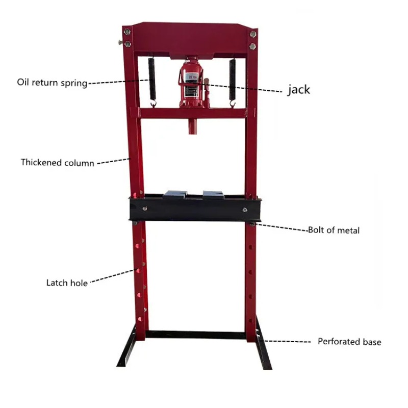 مكبس هيدروليكي مريح قابل للتعد - مراجعة Hydraulic Press 20 Ton Shop Press وسعره