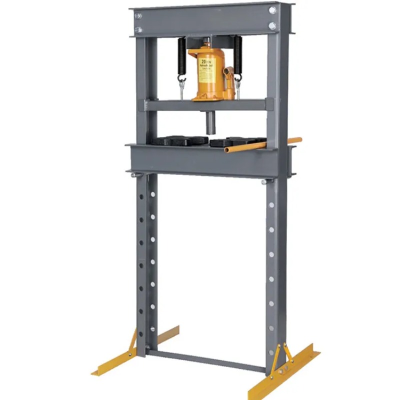 مكبس هيدروليكي مريح قابل للتعد - مراجعة Hydraulic Press 20 Ton Shop Press وسعره